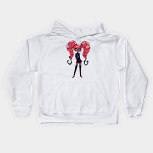 velvette hazbin Kids Hoodie